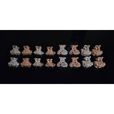 Κλαμεράκι διακοσμημένο με κρυσταλλάκια στρας