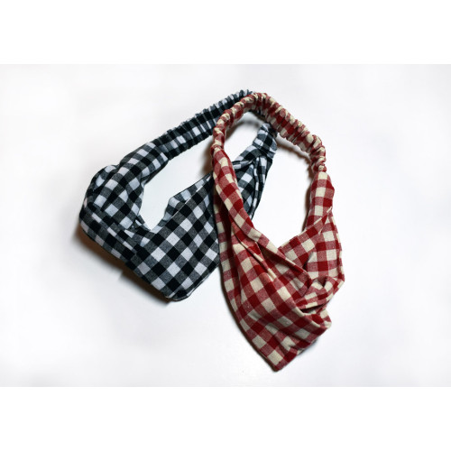 Βαμβακερή Κορδέλα Καρό