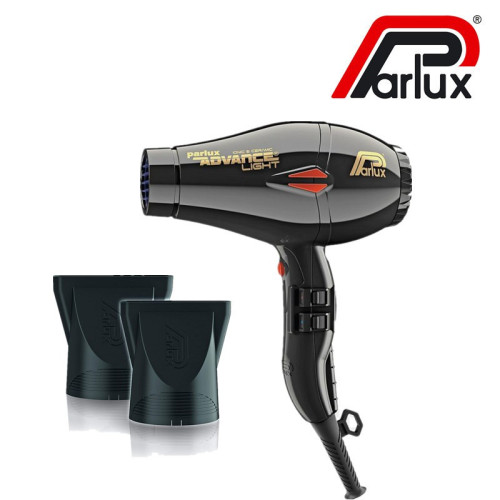 PARLUX ADVANCE LIGHT BLACK 2200 WATT Επαγγελματικό Σεσουάρ PARLUX ADVANCE LIGHT BLACK 2200 WATT Επαγγελματικό Σεσουάρ