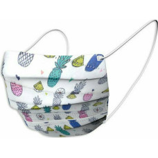 Παιδικές Χειρουργικές Μάσκες Προστασίας HG, 6 -9 ετών, για κορίτσια Ανανάς, 10τμχ