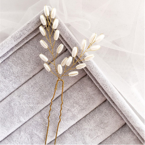 Νυφική Κουάφ - Φουρκέτα με Πέρλες / Φουρκέτες