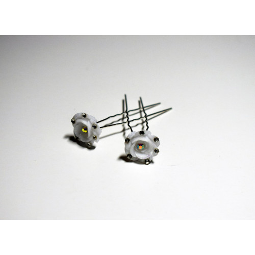 Νυφική Φουρκέτα τριαντάφυλλο / Φουρκέτες