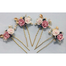 Νυφική Κουάφ Φουρκέτα με Πέρλα 