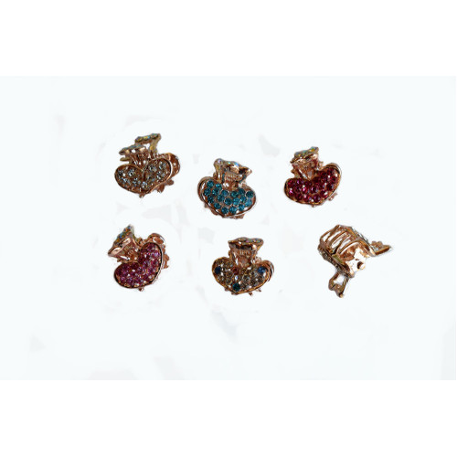 Κλαμεράκι μικρό με κρυσταλλάκια στρας