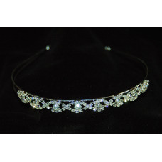 Νυφική Κουάφ Στεφανάκι Τιάρα γάμου με κρυστάλλους