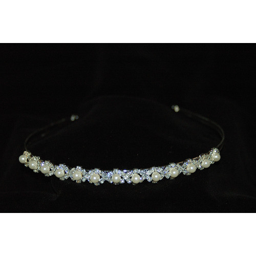 Νυφική Κουάφ Στεφανάκι Τιάρα γάμου με κρυστάλλους