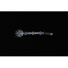 Μεταλλικό τσιμπιδάκι με στρας