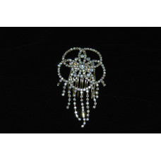  Νυφική Κουάφ - Κρυστάλλινο Χτενάκι Strass