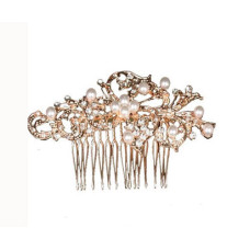 Νυφική Κουάφ Κρυστάλλινο Χτενάκι Στρας
