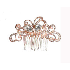 Νυφική Κουάφ Κρυστάλλινο Χτενάκι Στρας