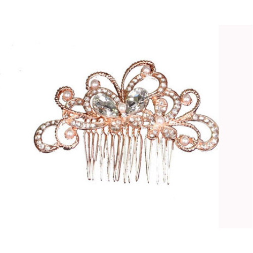 Νυφική Κουάφ Κρυστάλλινο Χτενάκι Στρας