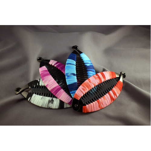 Μπανάνα Μαλλιών Διακοσμημένη - 14cm